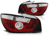 LED Rückleuchten Set rot weiß für Seat Ibiza 6J 06.2008-03.2012 - 3 Türer