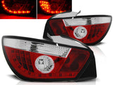 LED Rückleuchten Set rot weiß für Seat Ibiza 6J 06.2008-03.2012 - 3 Türer