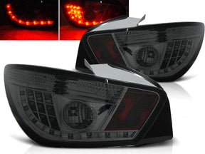 LED Rückleuchten Set smoke für Seat Ibiza 6J 06.2008-03.2012 - 3 Türer - CR Tuning