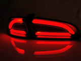 Led LightBar Rückleuchten in schwarz matt für Seat Ibiza 6L 04.02 -2008