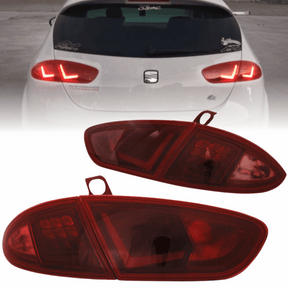 LED Rückleuchten Set in Rot für Seat Leon 1P 03.2009-2012 mit LightBar - CR Tuning