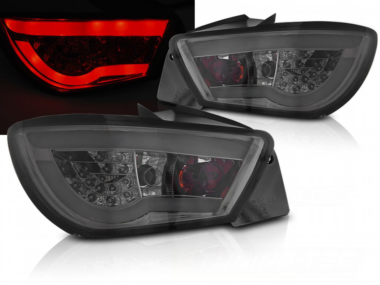 LED Rückleuchten Set für Seat Ibiza 6J 3-Türer 06.2008-2012 in smoke