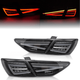 LED Rückleuchten Set Schwarz für Seat Leon III 5F 2012-2020 Lauflicht OEM Halogen