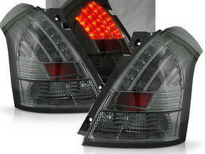 LED Rückleuchten in rauchglas für Suzuki Swift 05.2005-2010 - CR Tuning