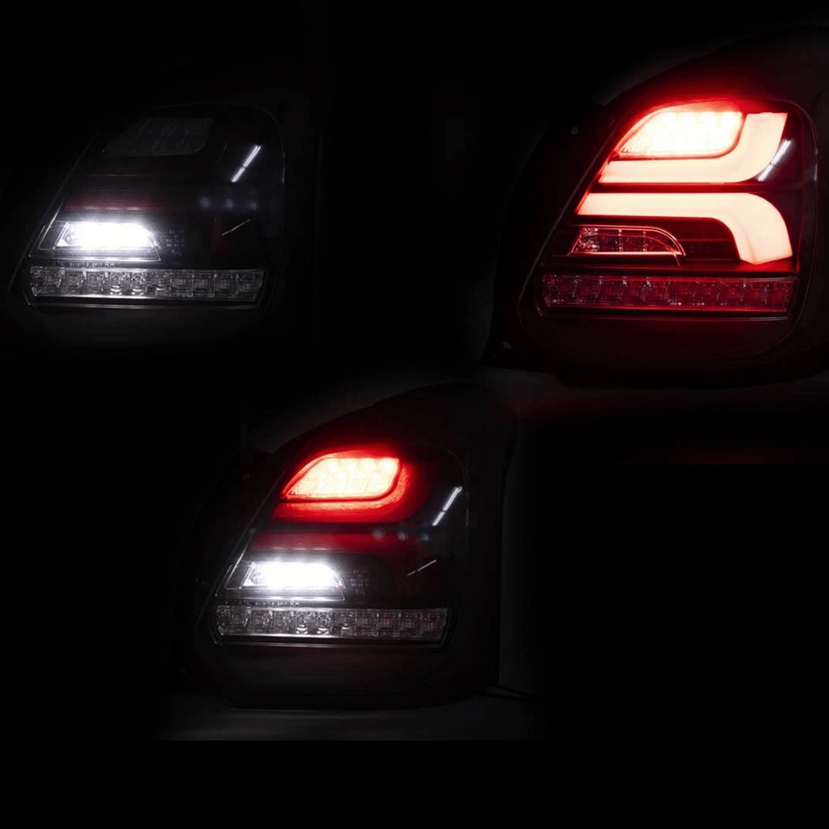 Voll LED Rückleuchten Set Rot Smoke dynamischer Blinker für Suzuki Swift AZ 2017-2025