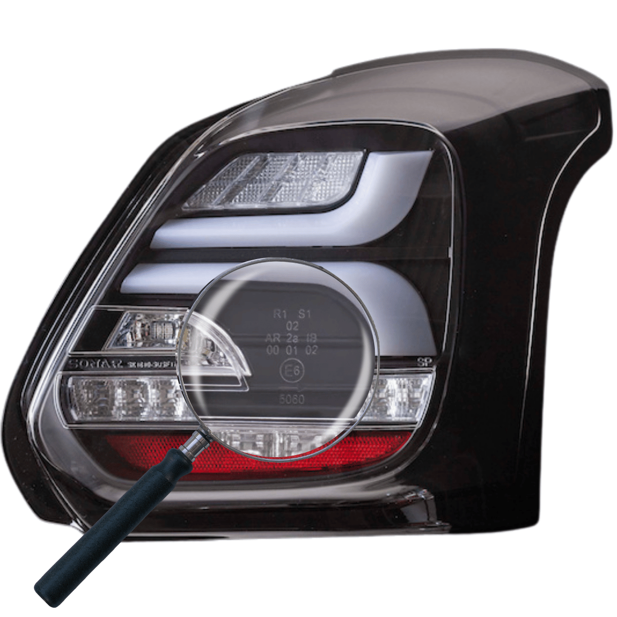 Voll LED Rückleuchten Set Schwarz dynamischer Blinker  für Suzuki Swift AZ 2017-2025