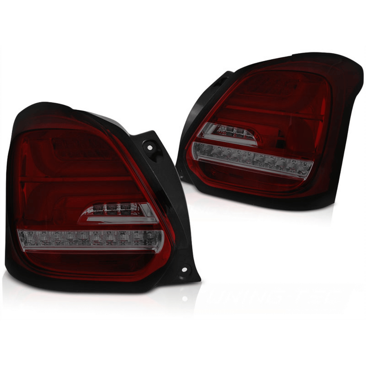 Voll LED Rückleuchten Set Rot Smoke dynamischer Blinker für Suzuki Swift AZ 2017-2025