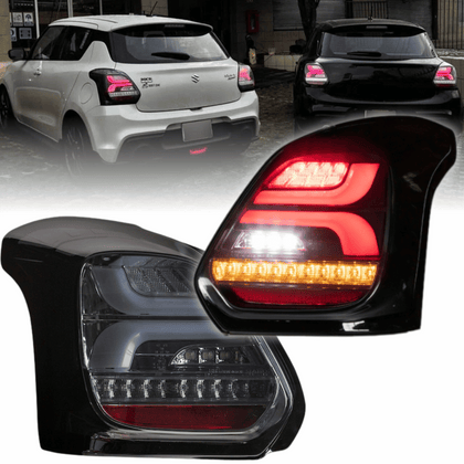 Voll LED Rückleuchten Set Smoke dynamischer Blinker für Suzuki Swift AZ 2017-2025