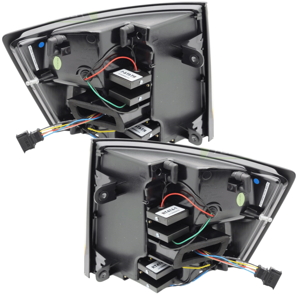 Voll LED Rückleuchten in Chrom für Skoda Octavia 3 Combi 2012-2020 (OEM HALOGEN)