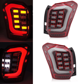 LED Rückleuchten Set Rot Weiß LightBar dynamischer Blinker Subaru Forester IV 2013-2016