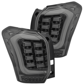 Voll LED Rückleuchten Set Smoke für Subaru Forester IV 2013-2016 mit LightBar dynamischem Blinker