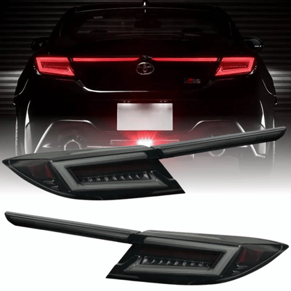 Voll LED Rückleuchten Smoke für Toyota GR86 ab 2021 Dynamischer Blinker & Lightbar