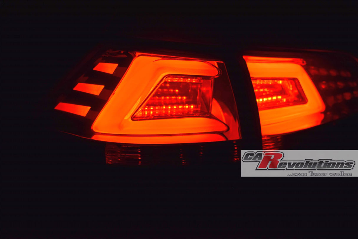 LED LightBar Rückleuchten in schwarz für VW Golf 7 VII 2013-2017