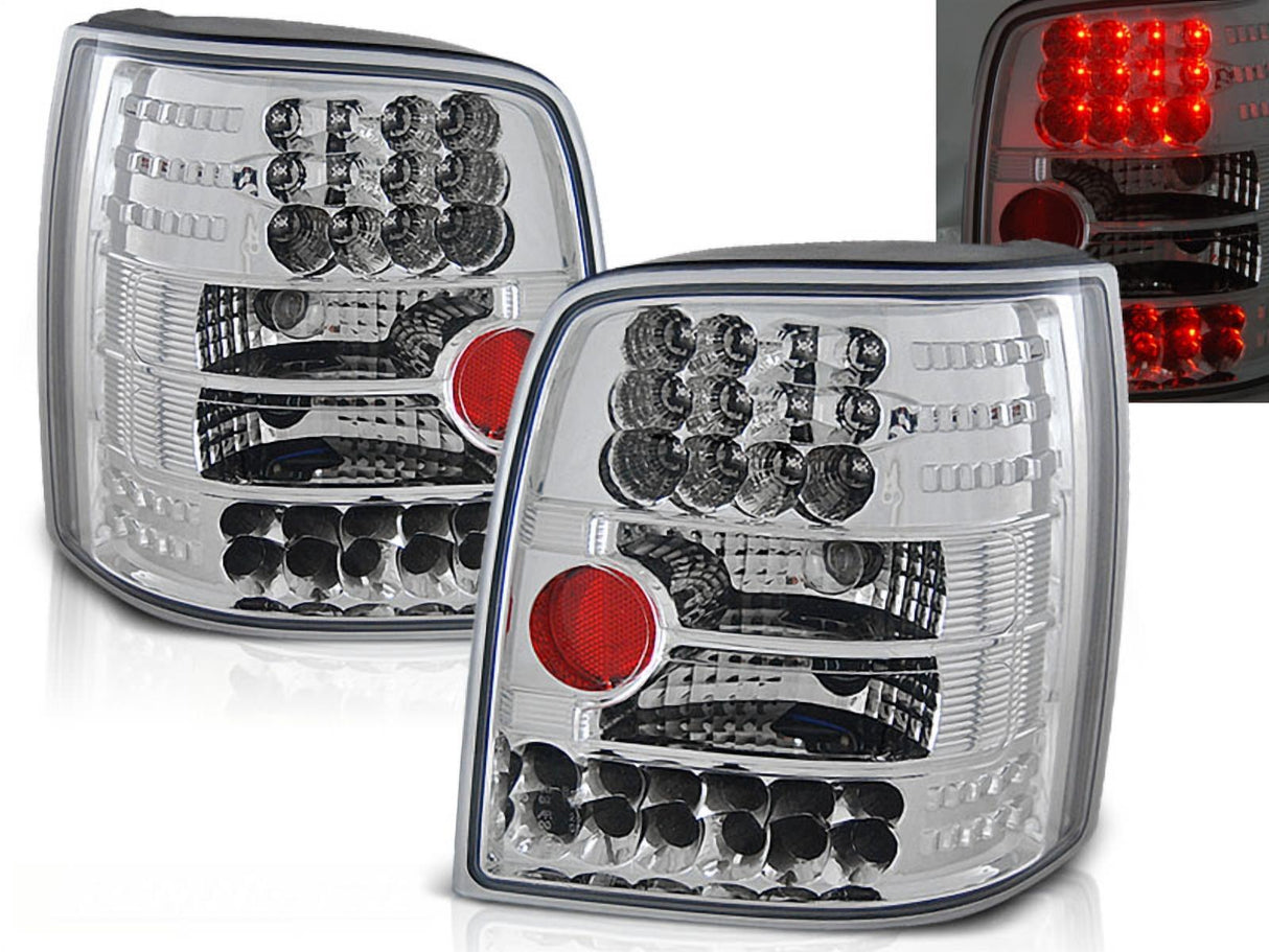 LED Rückleuchten in chrom für VW Passat 3B Variant 09.1997-2001