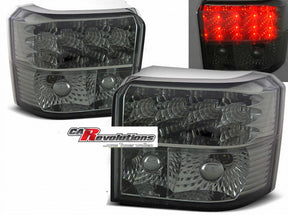 LED Rückleuchten smoke für VW T4 1990-2003, getönte Rücklichter mit vielen LEDs