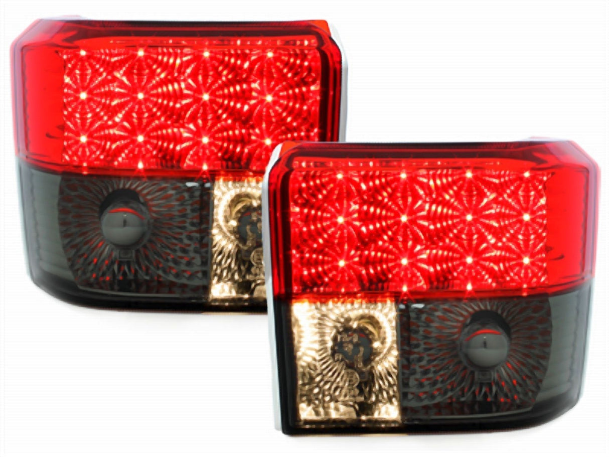 LED Rückleuchten in rot matt für VW T4 1990-2003