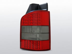 LED Rückleuchten rot für VW T5 03-09, Tuning Rücklichter mit LED Technik