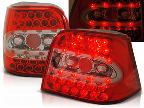 LED Rückleuchten rot VW Golf IV 1997-2004, Tuning Rücklichter mit vielen LEDs