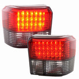 LED Rückleuchten Set für VW T4 in rot smoke 1990-2003