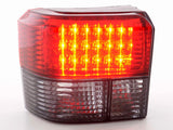 LED Rückleuchten Set für VW T4 in rot smoke 1990-2003