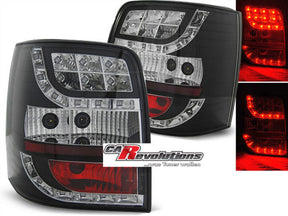 LED Rückleuchten schwarz VW Passat B5 Variant 96-00, Tuning Rücklichter