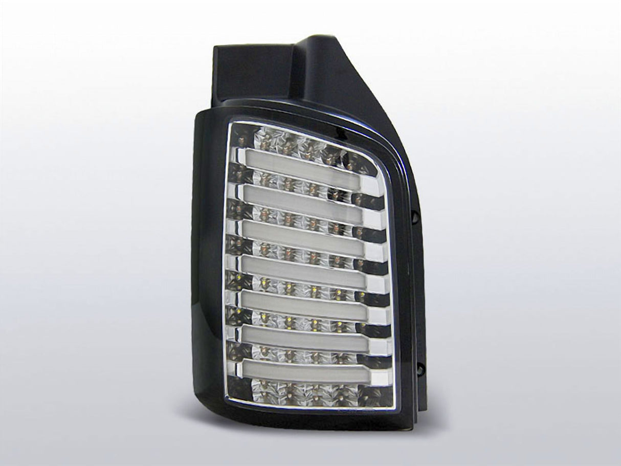 LED Rückleuchten in schwarz für VW T5 04.2003-2009 / 2010-2015 chrom