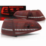 LED dynamische Blinker Rückleuchten in rot für VW Golf 7 VII 2013-2017