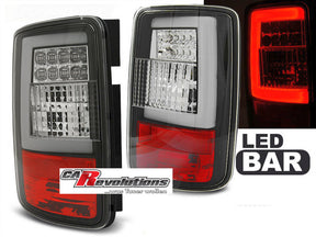 LED LightBar Rückleuchten in schwarz für VW Caddy 2003-03.2014 - CR Tuning