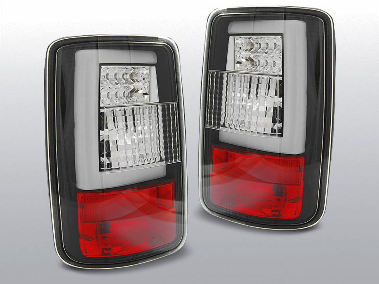 LED LightBar Rückleuchten in schwarz für VW Caddy 2003-03.2014