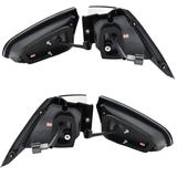 Voll LED Lightbar Rückleuchten Set Rot für VW Golf 7 Schrägheck 2013–2017