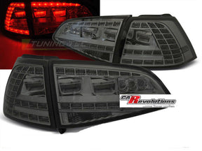 LED Rückleuchten Set smoke für VW Golf 7 VII 2013-2017, dunkles Design