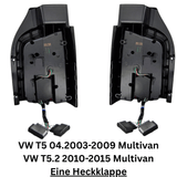 Voll LED Rückleuchten Set in Smoke-Schwarz für VW T5 04.2003-2009 / 2010-2015 Multivan