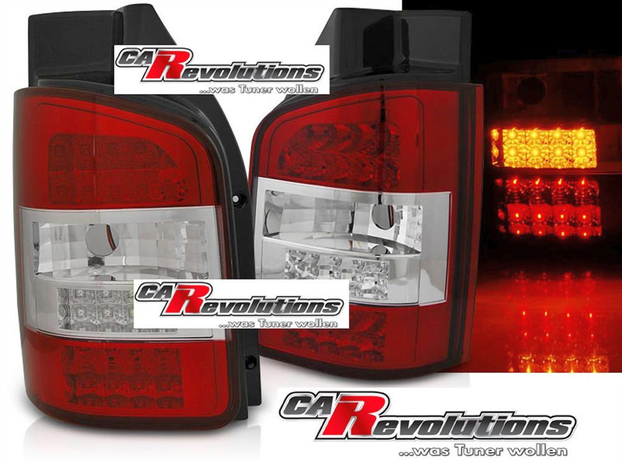 LED Rückleuchten Set in rot für VW T5 04.2003-2009