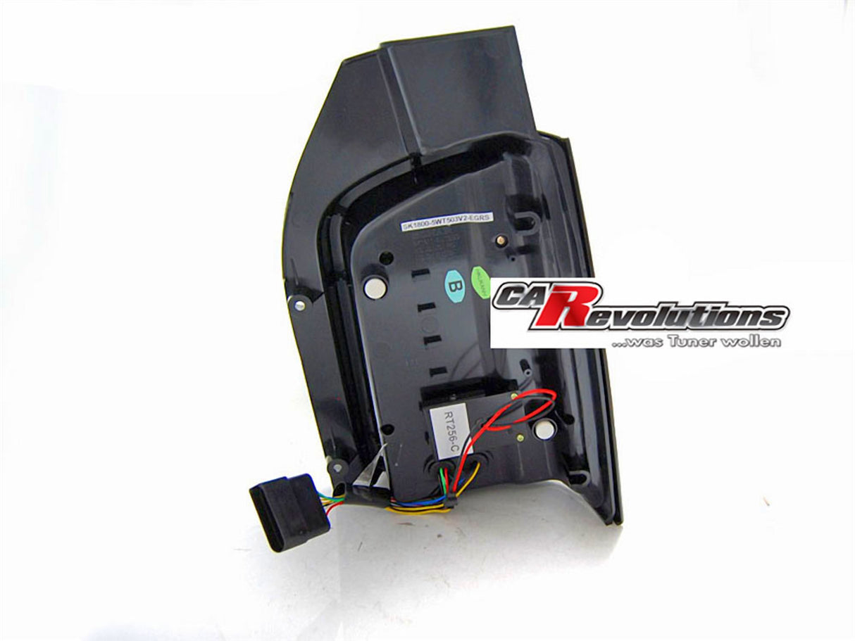Led dynamische Blinker LightBar Rückleuchten in schwarz für VW T5 04.2003-2009