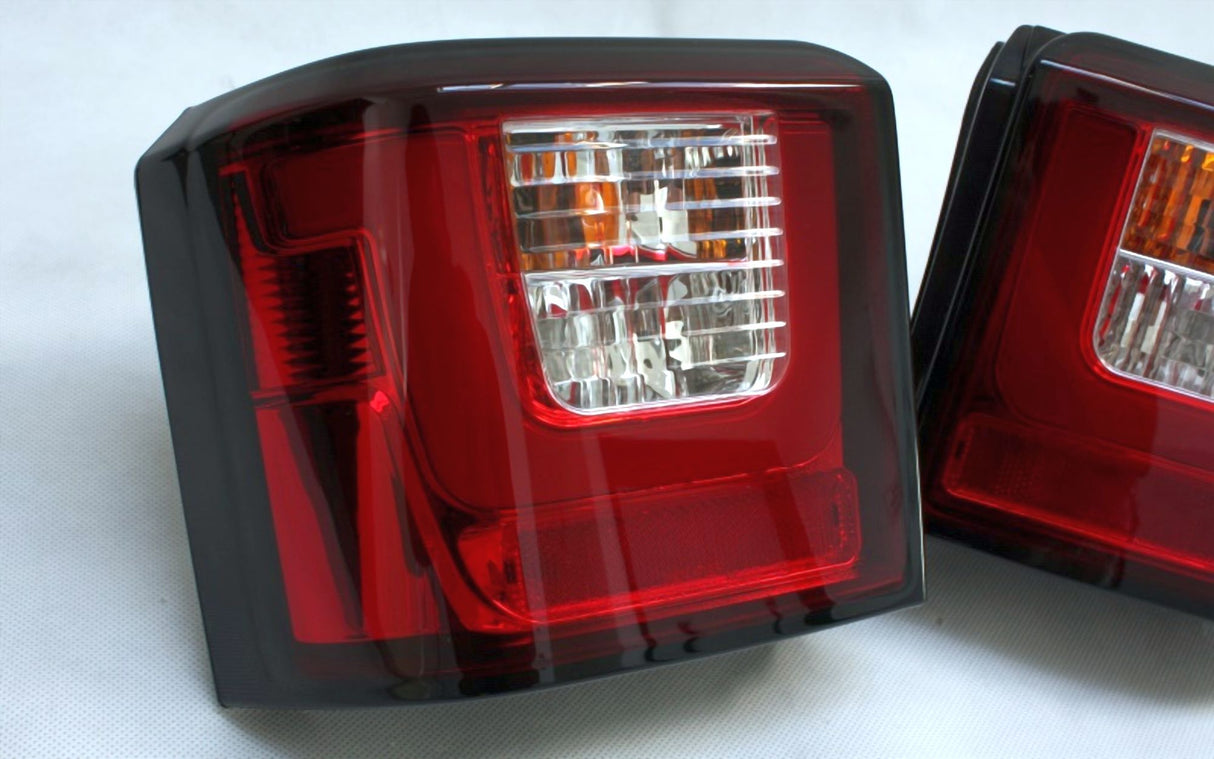 LED Light Bar Rückleuchten in rot klar für VW T4 Bus Transporter 1990-03.2003