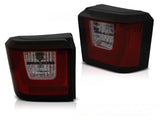 LED Light Bar Rückleuchten in rot smoke für VW T4 Bus Transporter 1990-03.2003