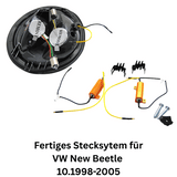 LED Bar Rückleuchten Set Red White für VW New Beetle 1998–2005 Hatchback & Cabrio mit sequentiellem Blinker