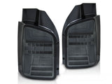 Voll LED Rückleuchten Set Smoke für Transporter T6.1 ab 2020 Doppeltür mit dynamischen Blinkern - CR Tuning