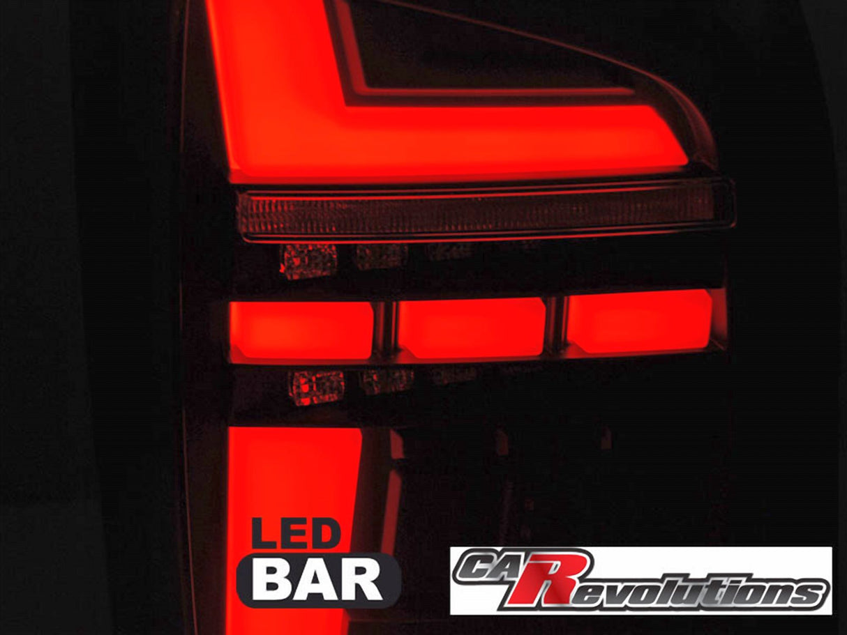 Rückleuchten mit roten LED-Bars für KFZ-Tuning, CR-Tuning, Fahrzeugzubehör