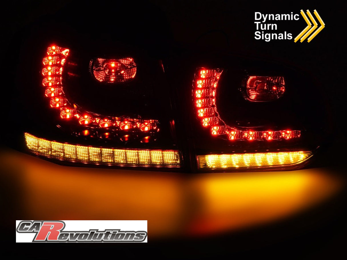 LED Rückleuchten Set rot für VW Golf 6 VI 10/2008-2012 dynamische Blinker
