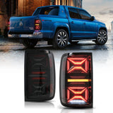 LED dynamische Rückleuchten Set für VW Amarok I 2H 2009-2022 smoke