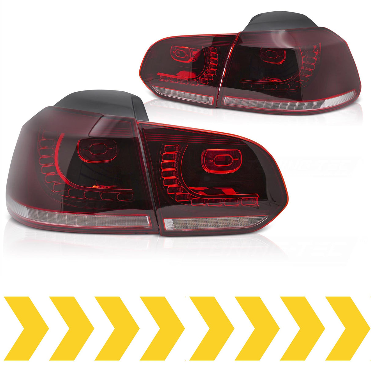 LED Rückleuchten Set rot für VW Golf 6 VI 10/2008-2012 dynamische Blinker