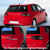 Voll LED Rückleuchten Set Laser Design Smoke für VW Golf 7 VII Schrägheck 2013–2019