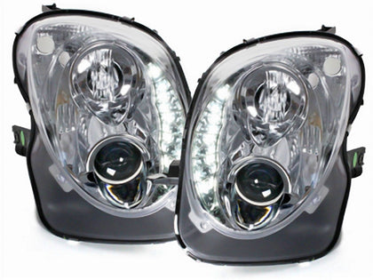 Led Scheinwerfer Set in chrom für Alfa Romeo Mito 2008-2019