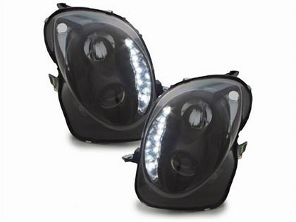 Led Scheinwerfer Set in schwarz für Alfa Romeo Mito 2008-2019