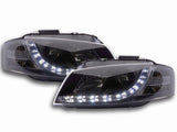 LED Scheinwerfer in schwarz für Audi A3 8L 1996-2000