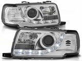 Led Scheinwerfer Set in chrom für Audi 80 B4 09.91-04.96