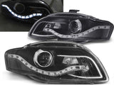 LED Scheinwerfer Set ür Audi A4 B7 + 8H schwarz 11.2004-03.2008