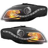 LED Scheinwerfer Set ür Audi A4 B7 + 8H schwarz 11.2004-03.2008