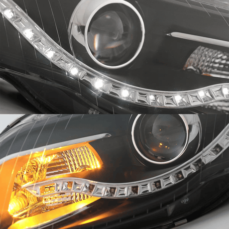 LED Scheinwerfer Set ür Audi A4 B7 + 8H schwarz 11.2004-03.2008